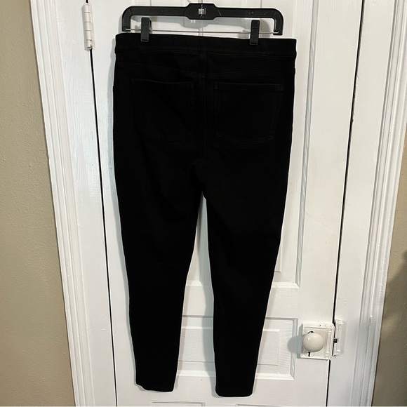 Spanx Jean-Ish Ankle Leggings Jeggings Black Large W1 - Picture 5 of 9